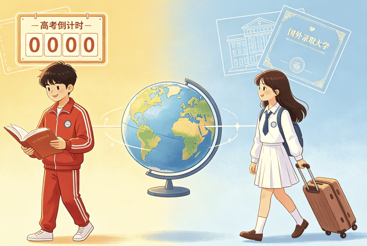 高考+留学,进可攻退可守的双赛道! 高考成绩直申海外本科全攻略!